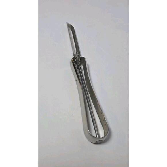 VTG Pampered Chef Vegetable Potato Peeler Stainless Floating Blade #1050 Sweden - Picture 2 of 4